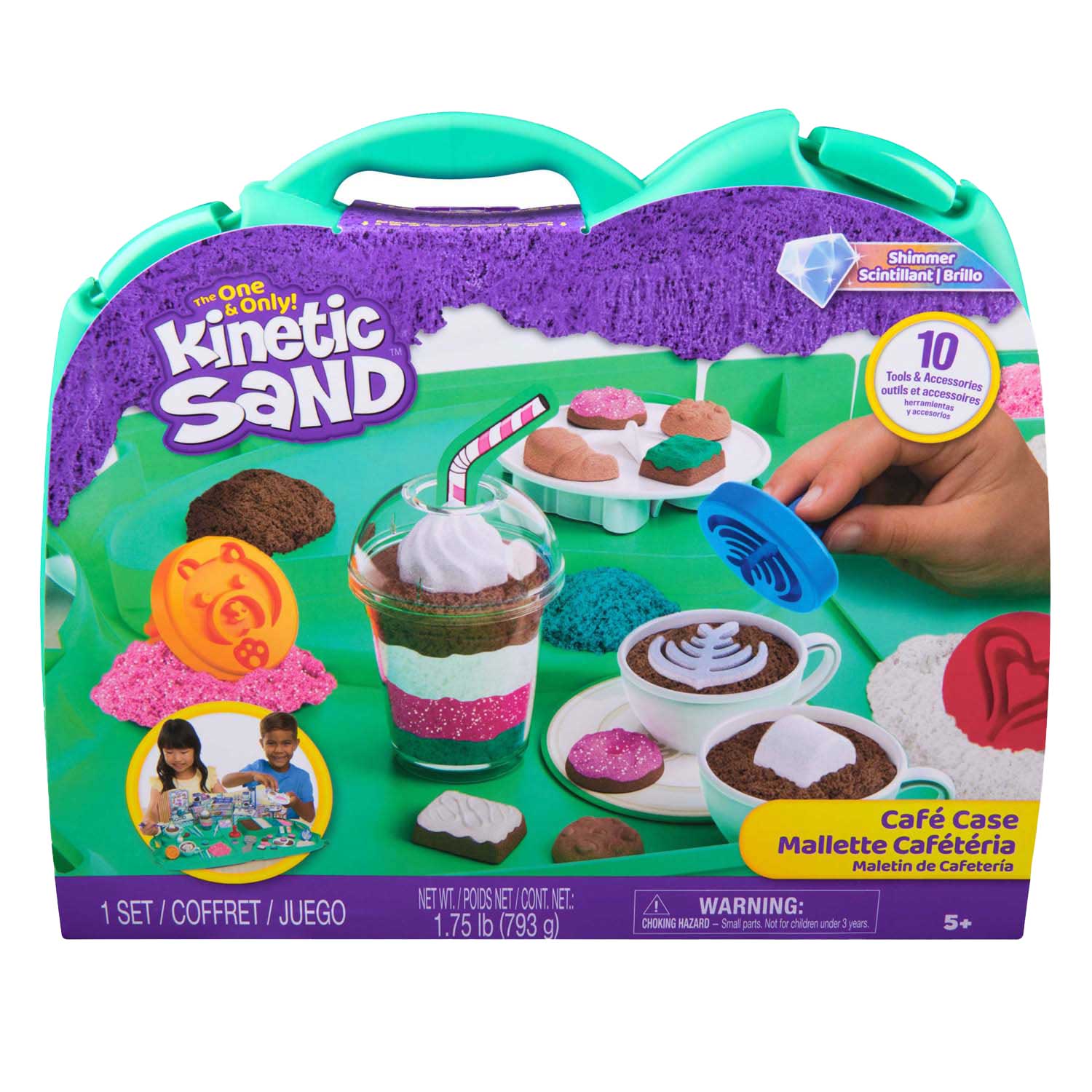 Kinetic Sand - Cafe Case Speelset