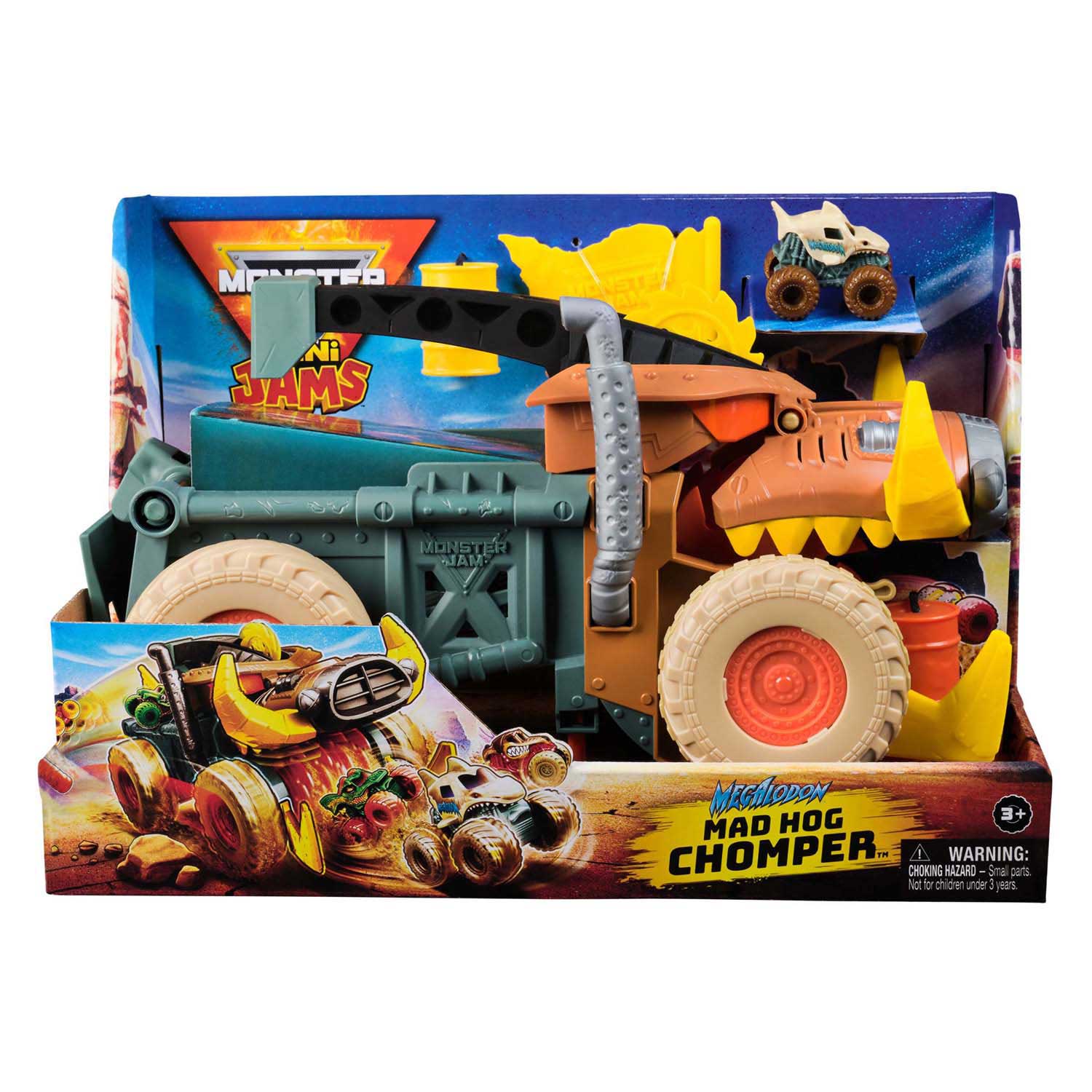 Monster Jam - Mini Jams Warthog Speelset