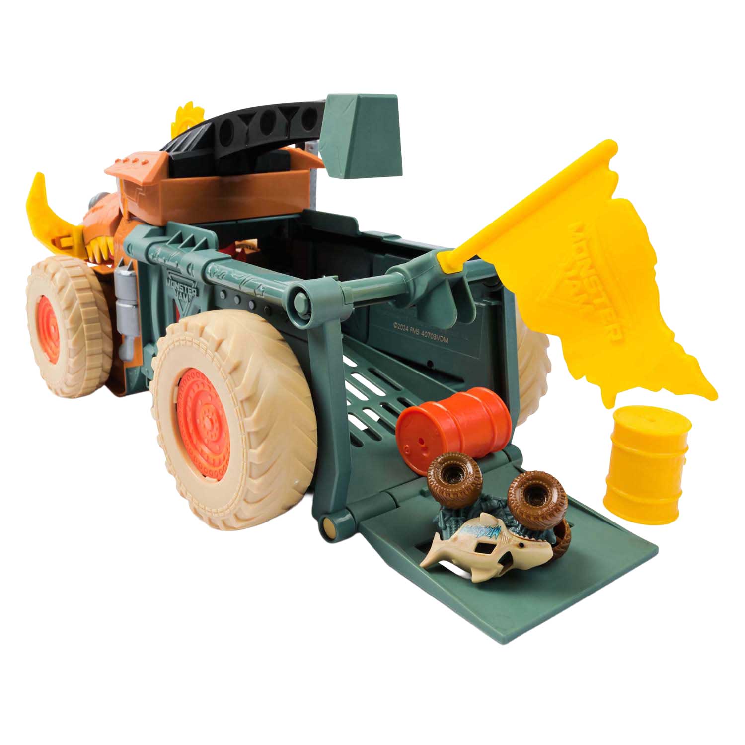 Monster Jam - Mini Jams Warthog Speelset