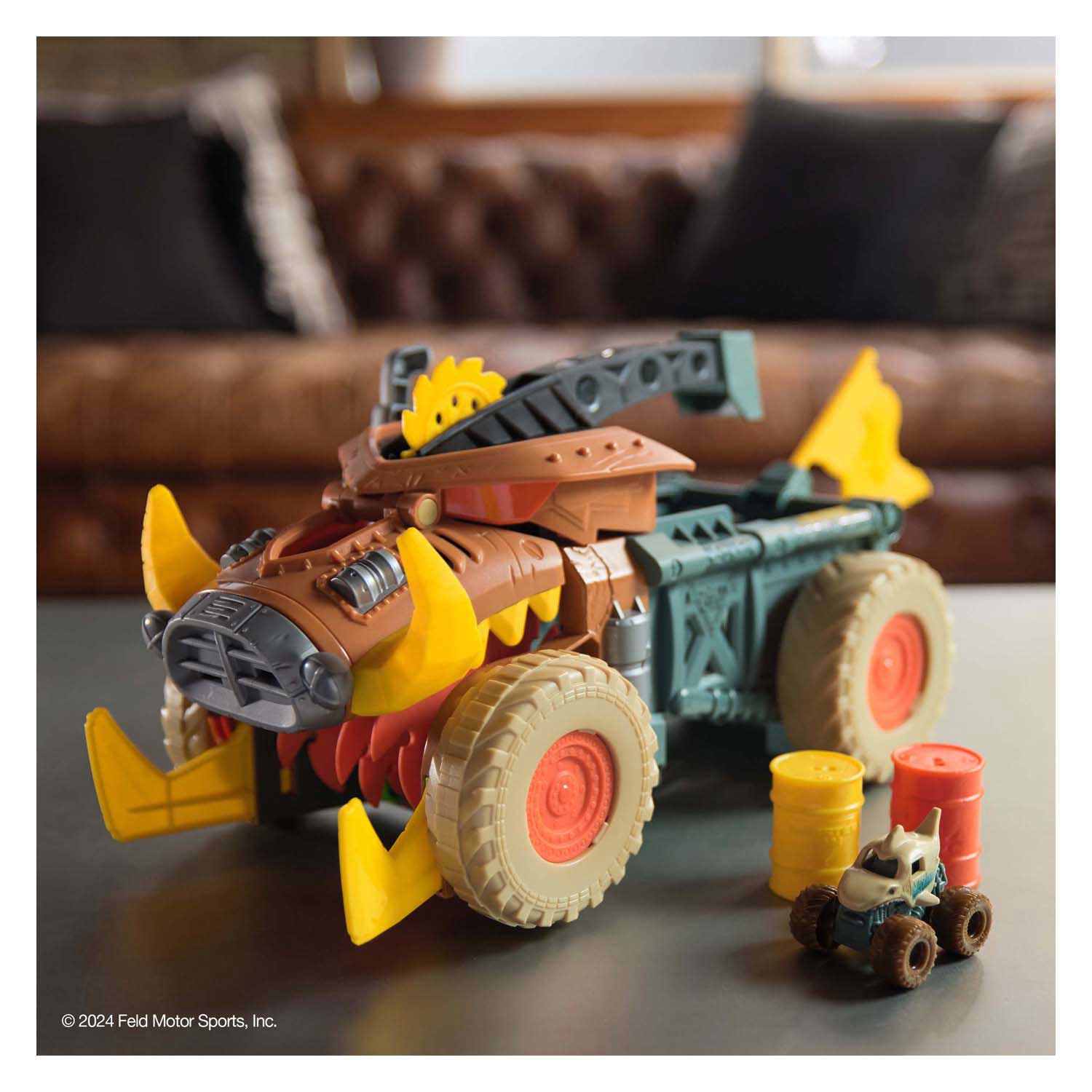 Monster Jam - Mini Jams Warthog Speelset