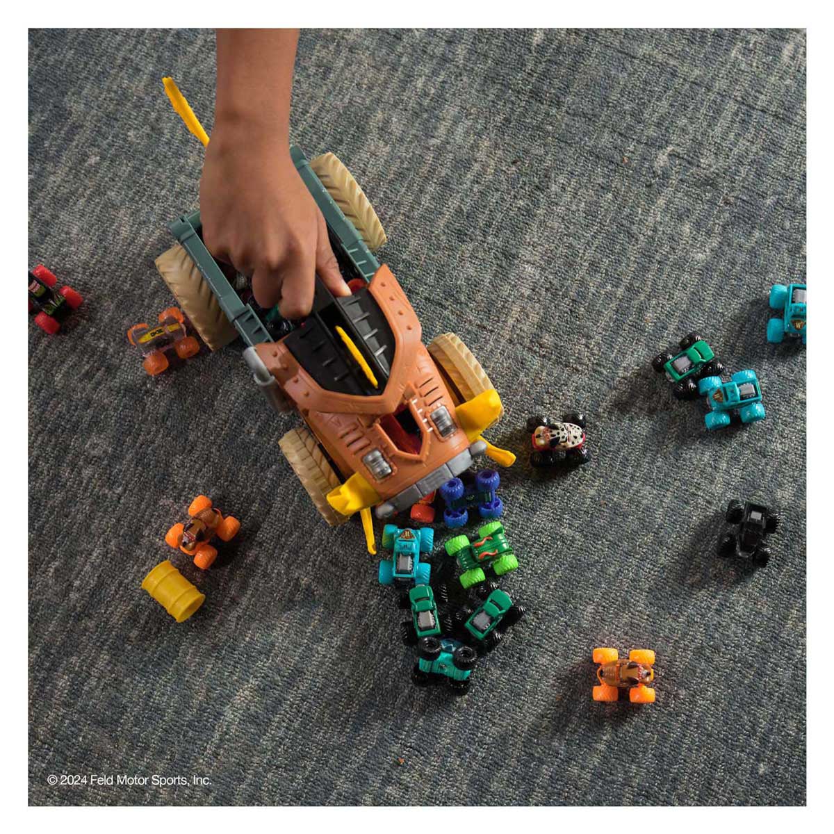 Monster Jam - Mini Jams Warthog Speelset