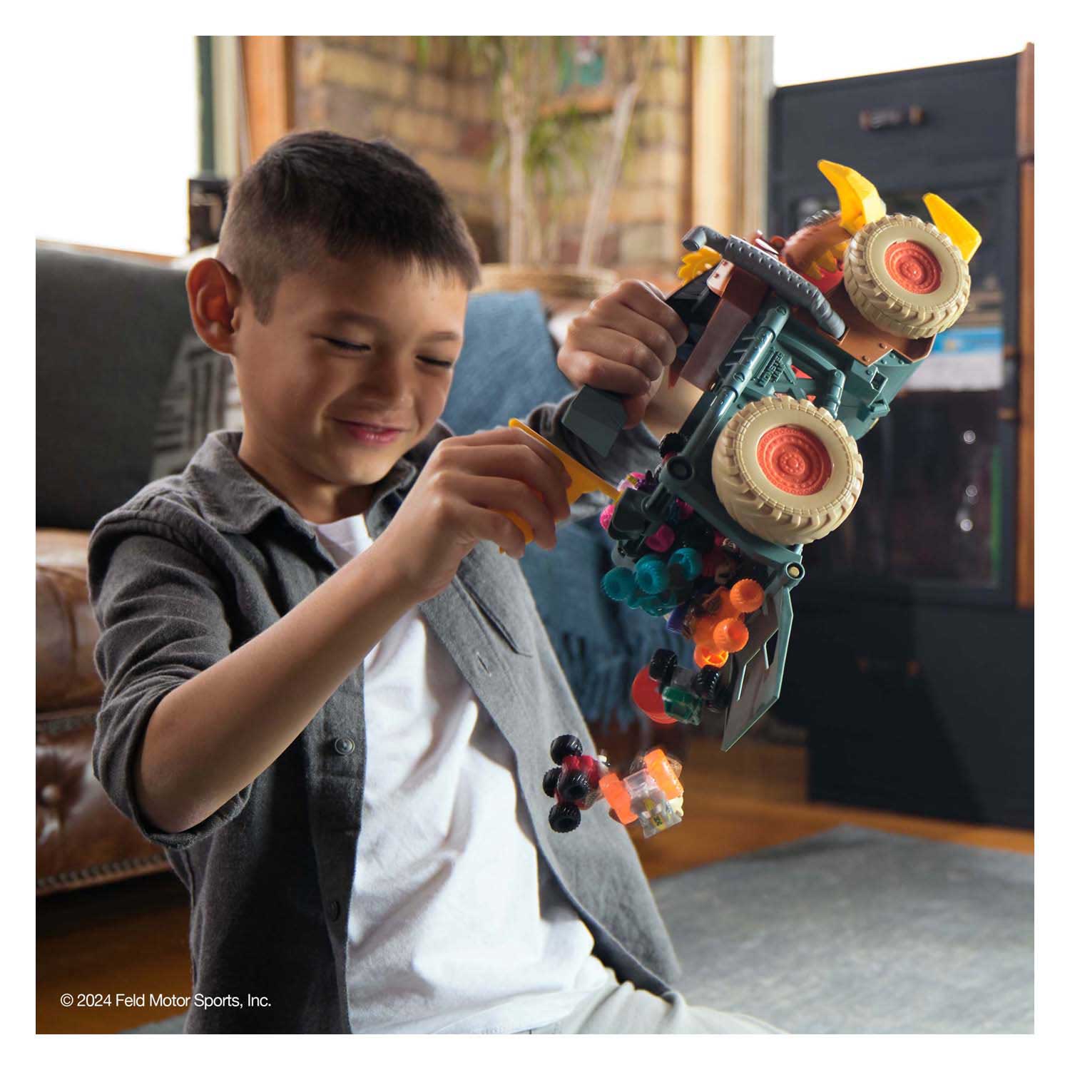 Monster Jam - Mini Jams Warthog Speelset