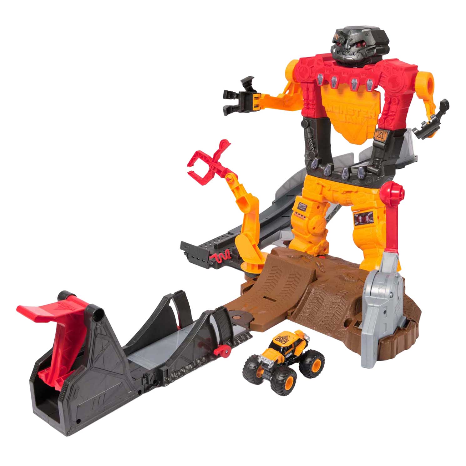 Monster Jam - Coffret de jeu Smash and Bash 1:64