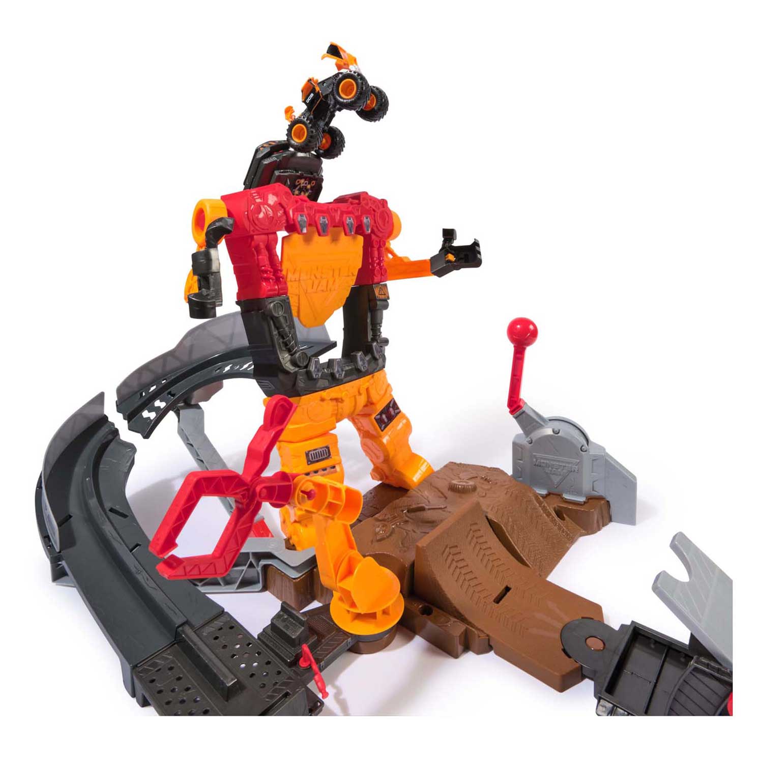 Monster Jam - Coffret de jeu Smash and Bash 1:64