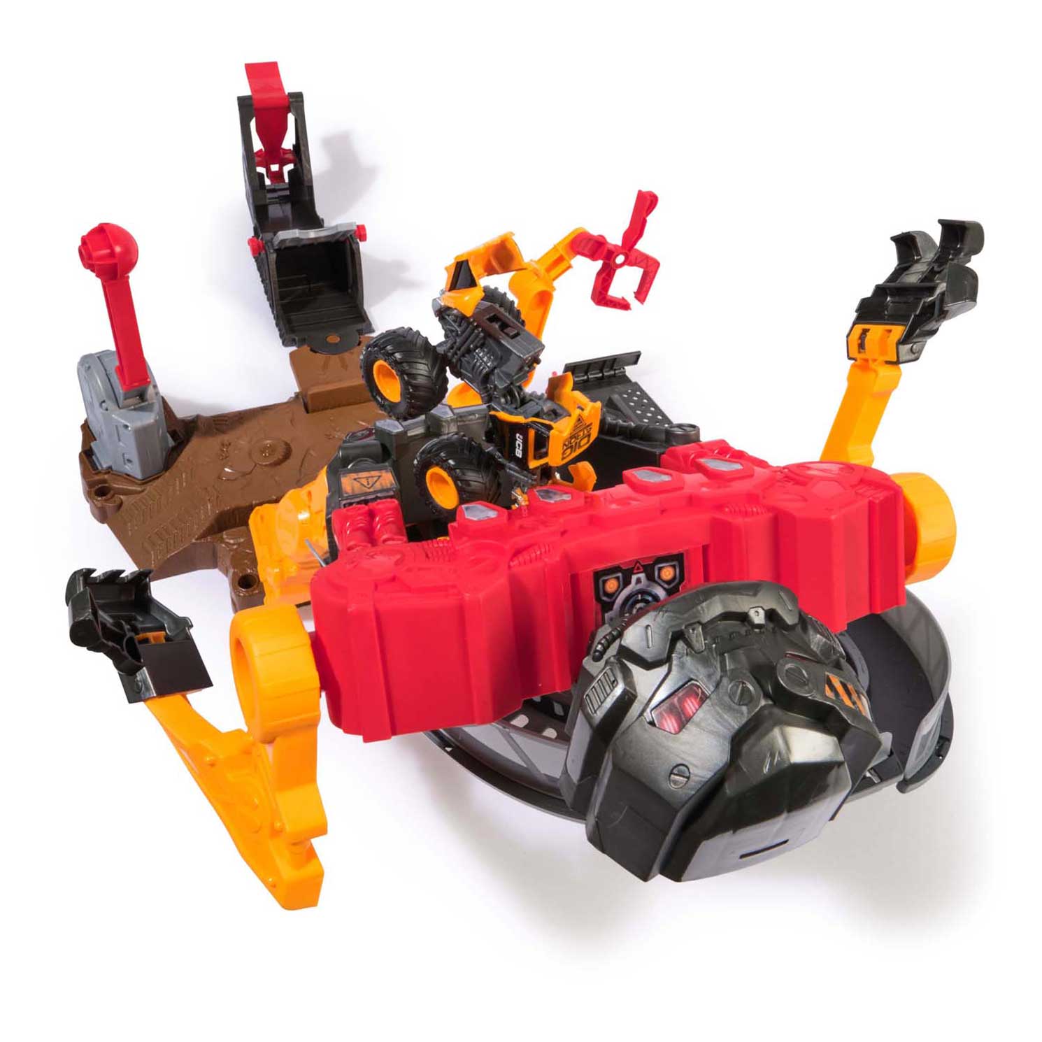 Monster Jam - Coffret de jeu Smash and Bash 1:64