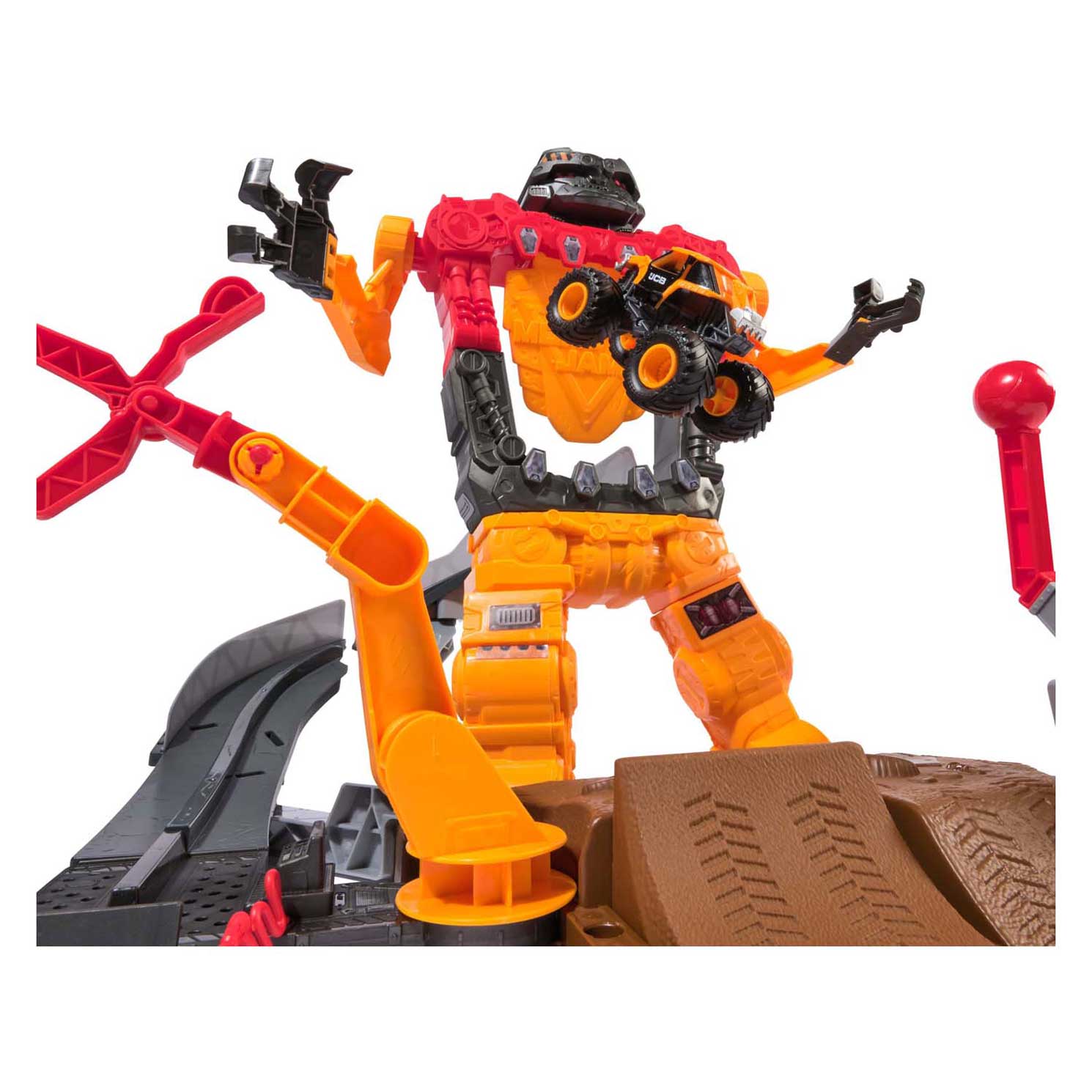 Monster Jam - Coffret de jeu Smash and Bash 1:64