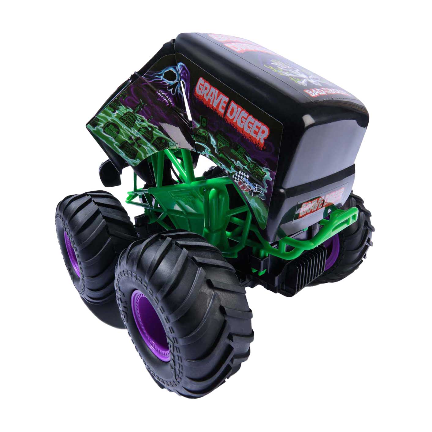 Monster Jam - Grave Digger télécommandé 1:15 Smash and Bash