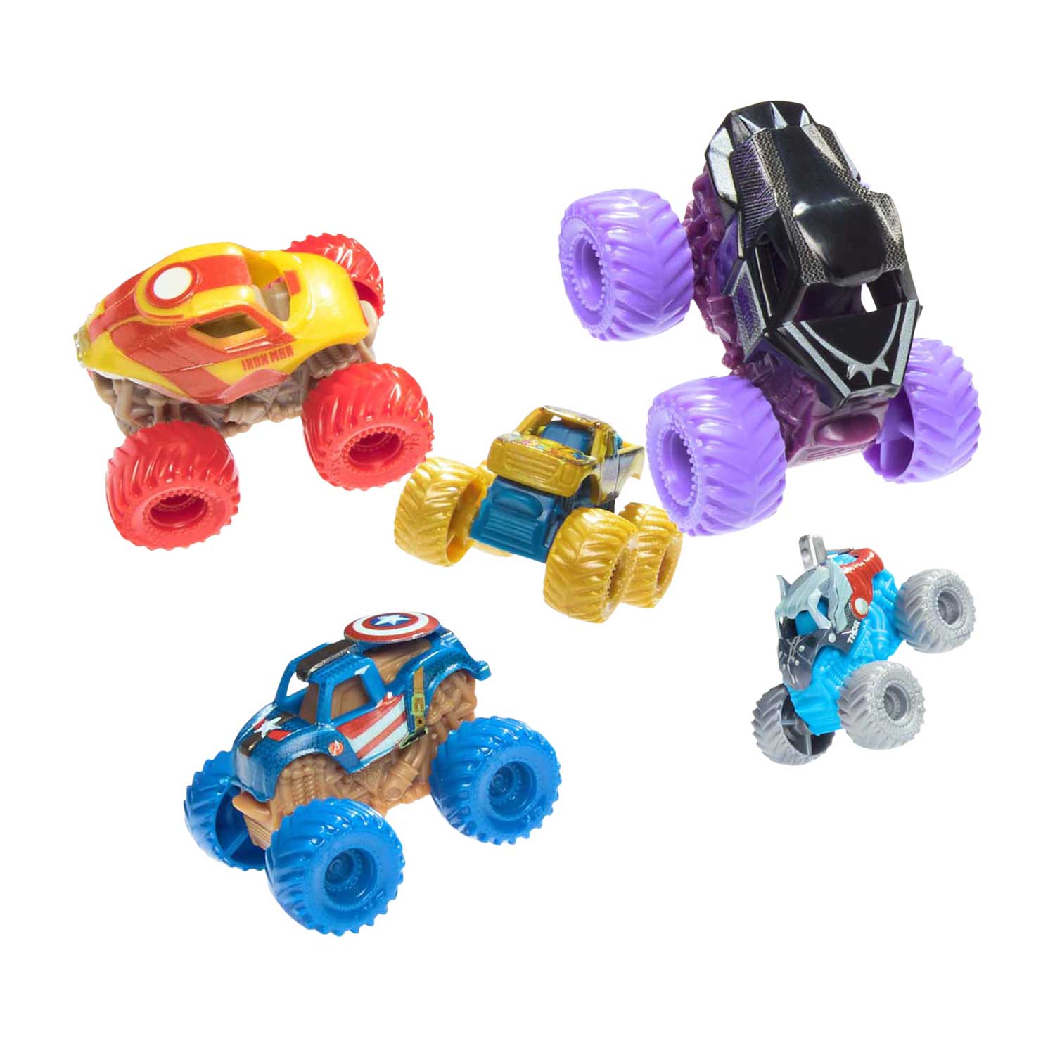Monster Jam - Mini Jams Marvel - 5dlg.