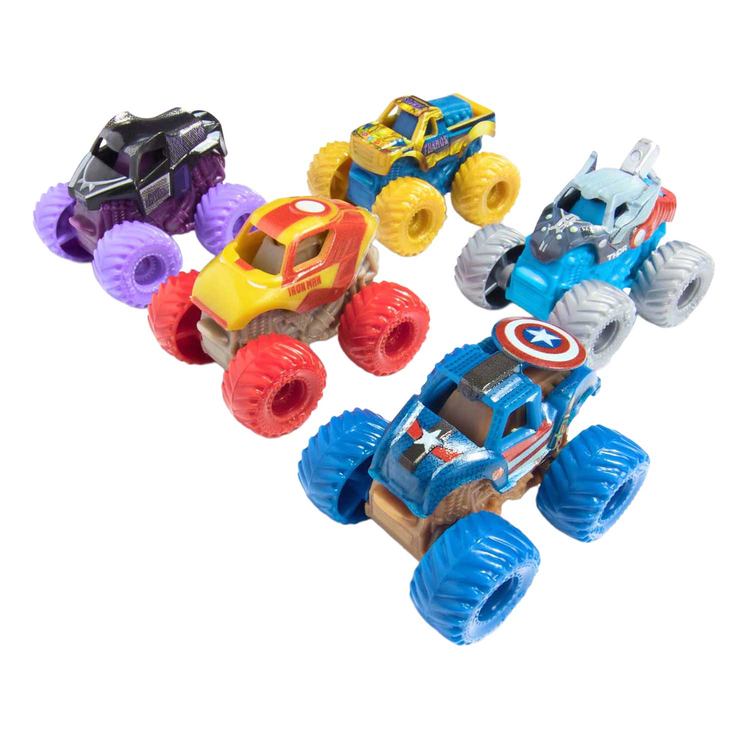 Monster Jam - Mini Jams Marvel - 5dlg.