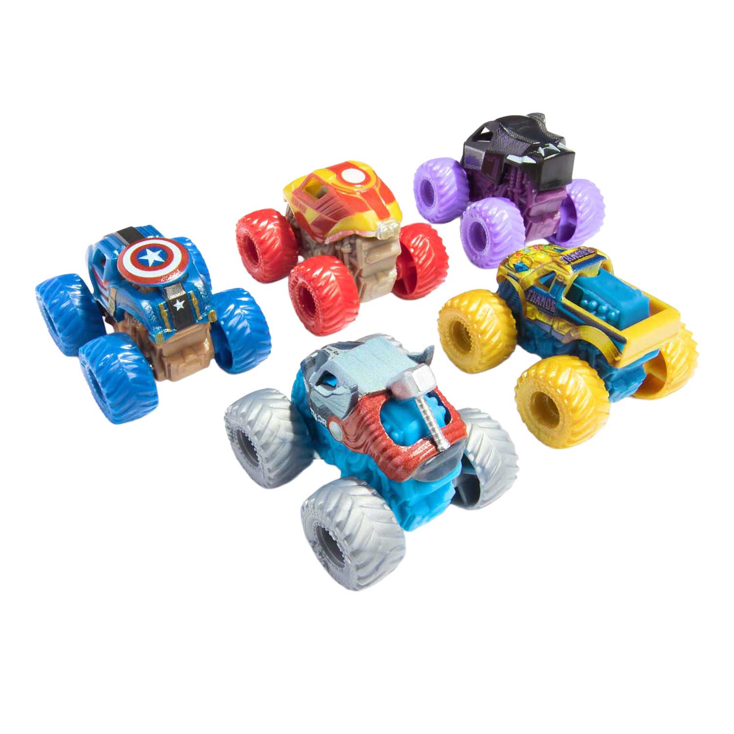 Monster Jam - Mini Jams Marvel - 5dlg.