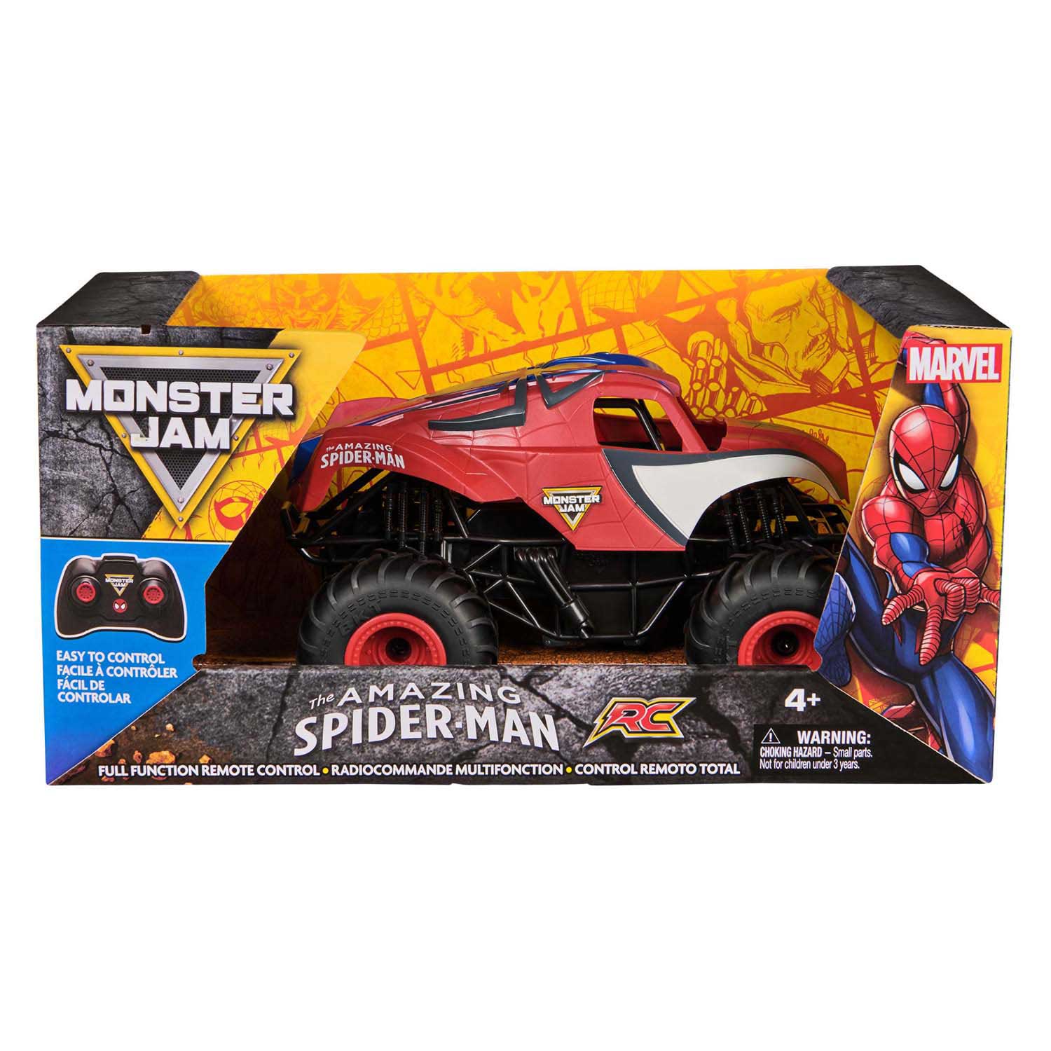Monster Jam - 1:24 RC Marvel Spider-Man