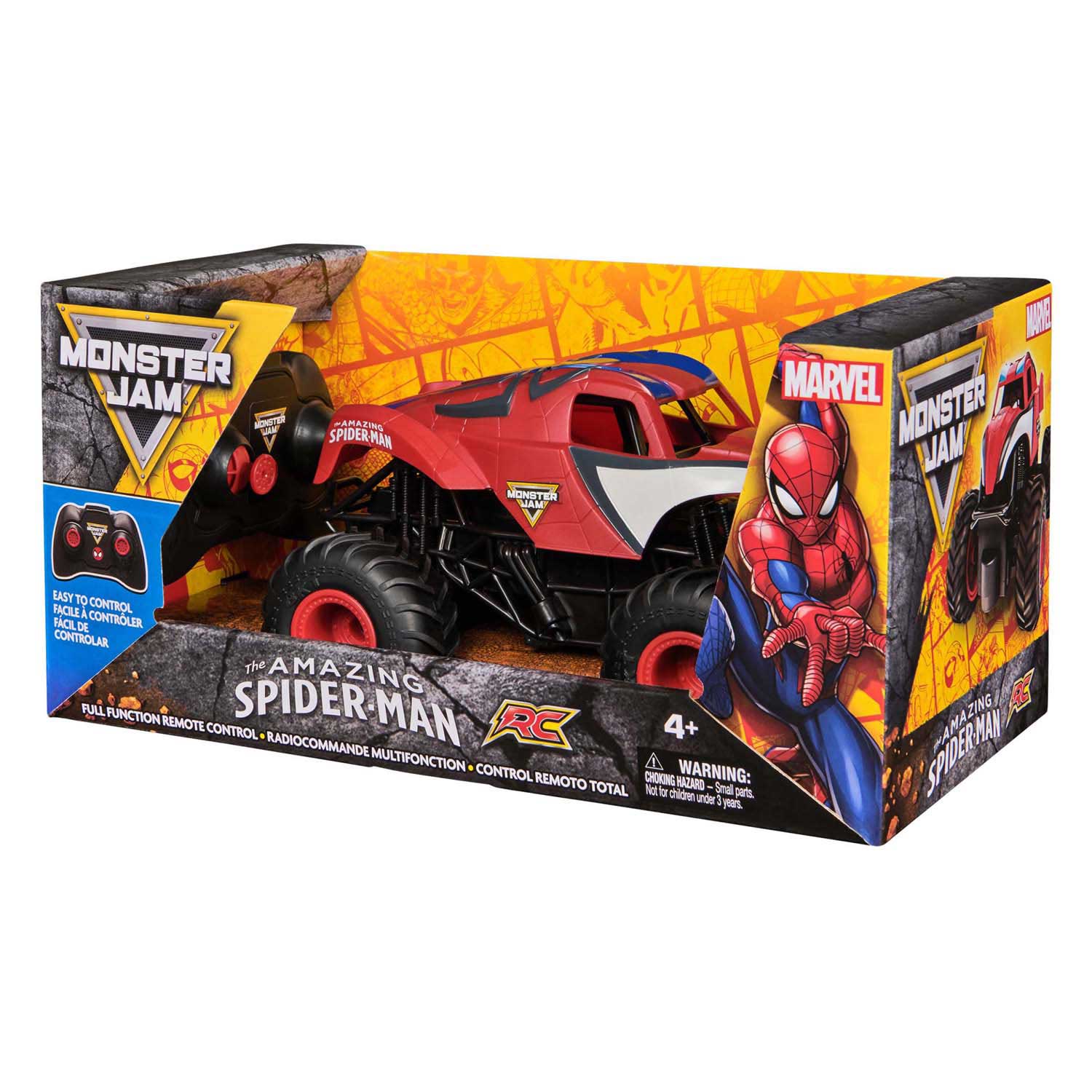 Monster Jam - 1:24 RC Marvel Spider-Man