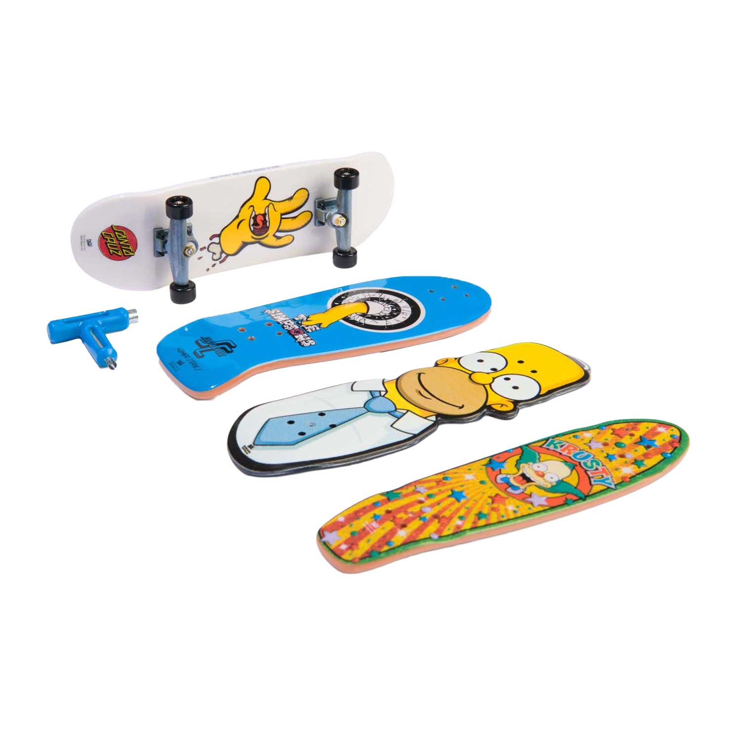 Tech Deck - Fingerboards Simpsons - 4dlg.