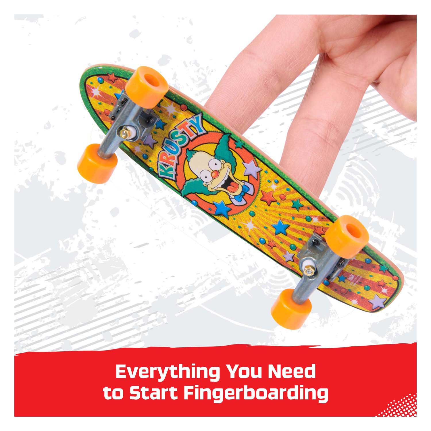 Tech Deck - Fingerboards Simpsons - 4dlg.