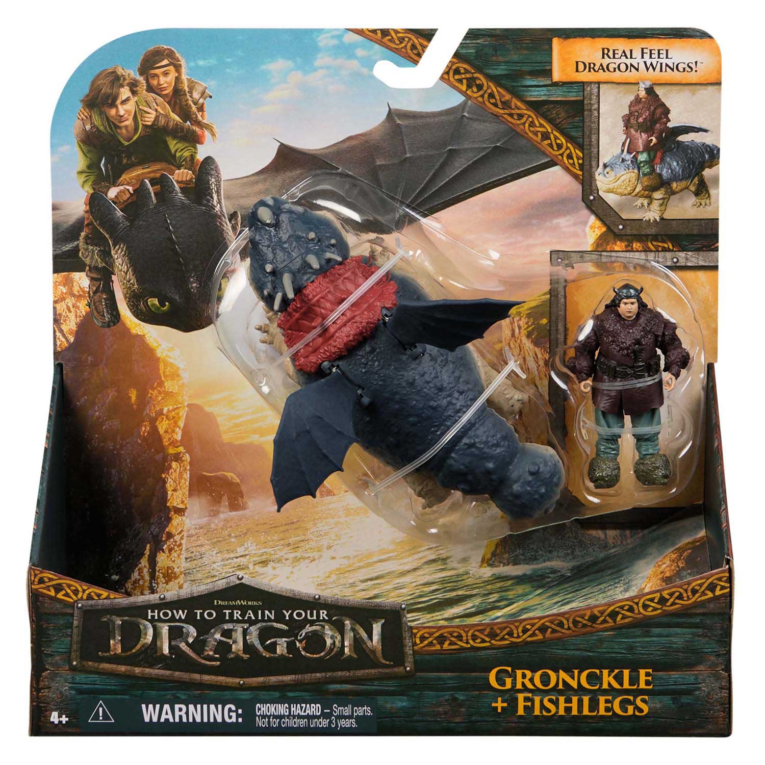 Draak en Viking - Gronckle & Vismet