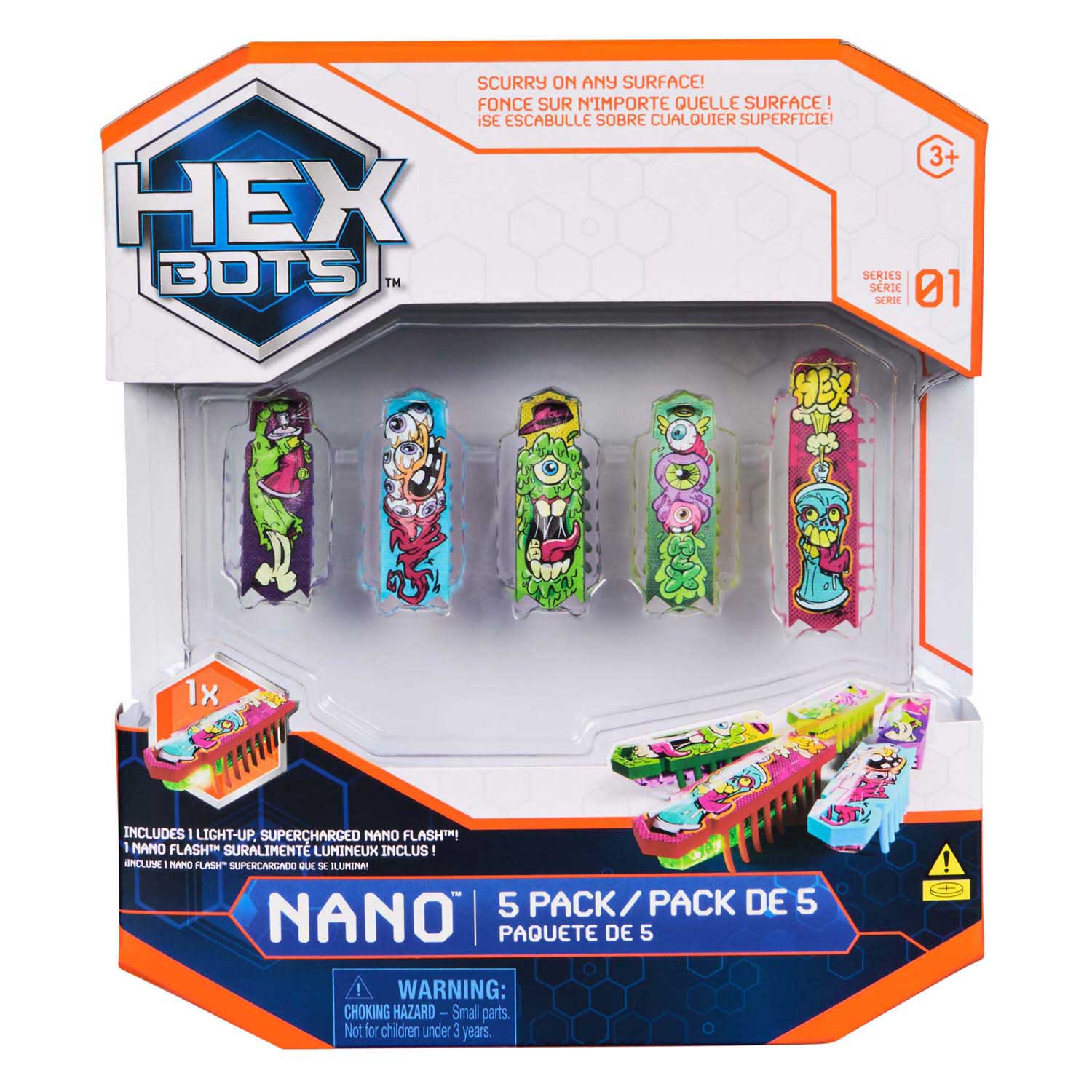 HexBots Nano Cadeauset - 5dlg.