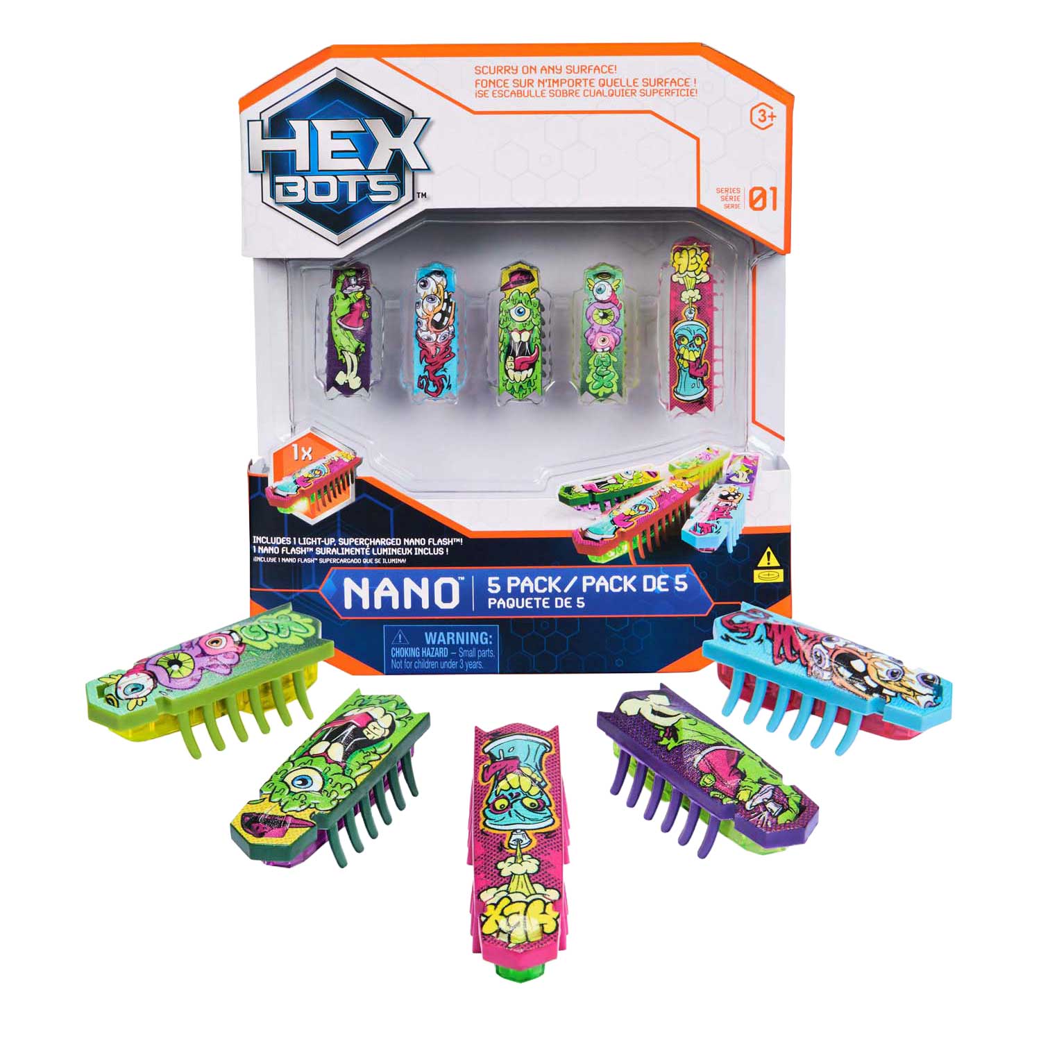 HexBots Nano Cadeauset - 5dlg.