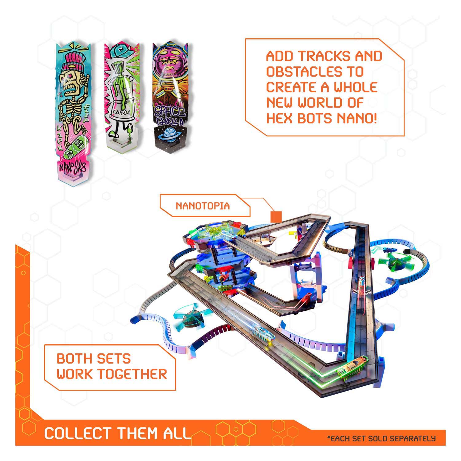 HexBots Nano Land Speelset