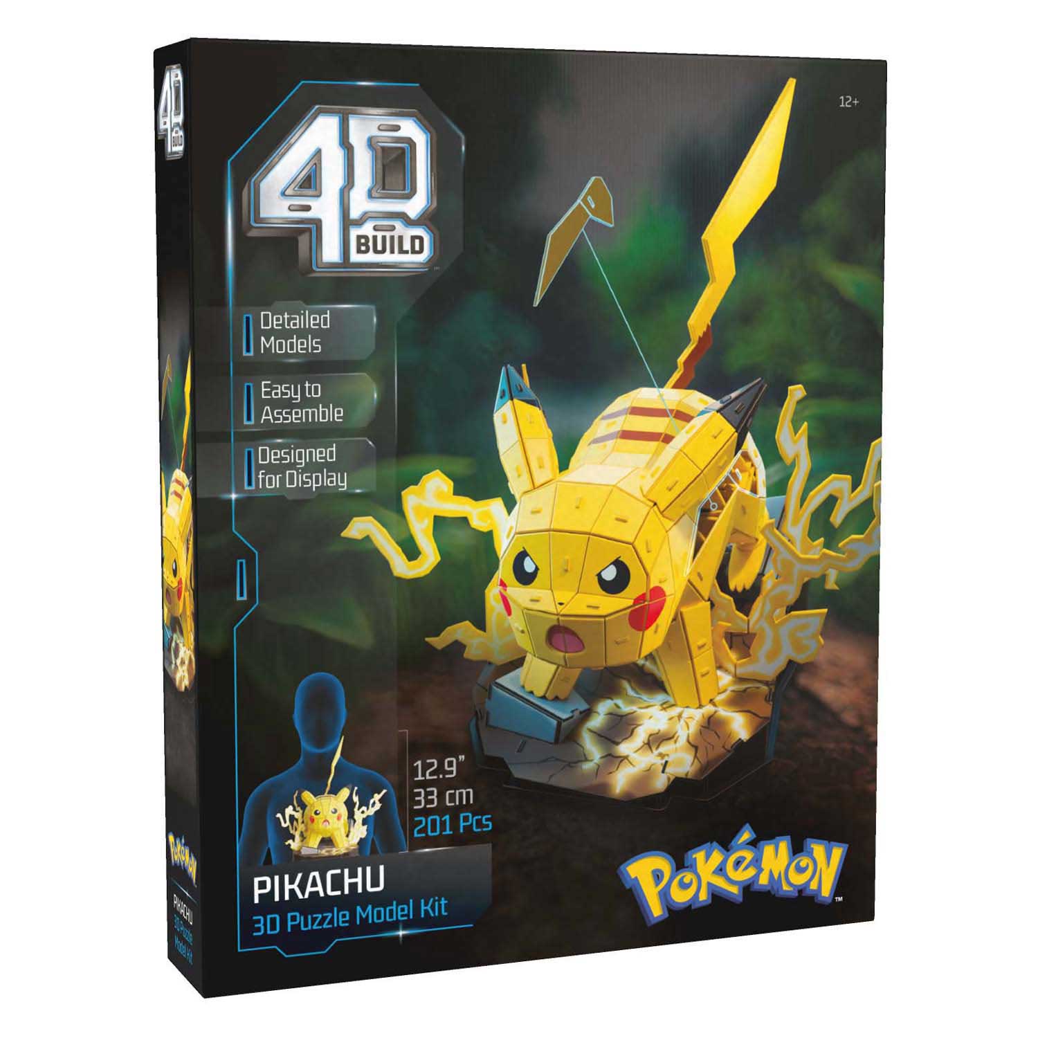 4D Build Pokémon Pikachu Bouwpakket - 201dlg.
