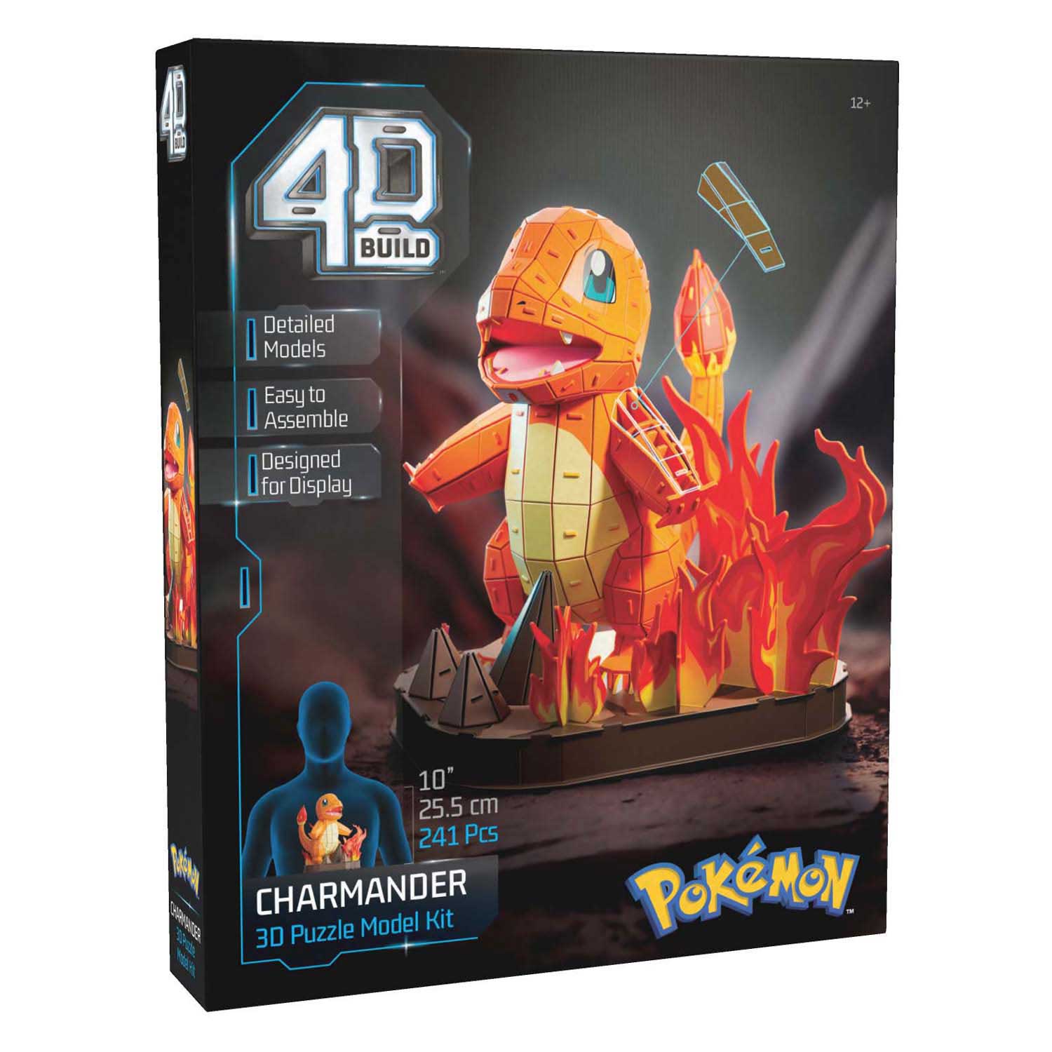 4D Build Pokémon Charmander Bouwpakket - 241dlg.