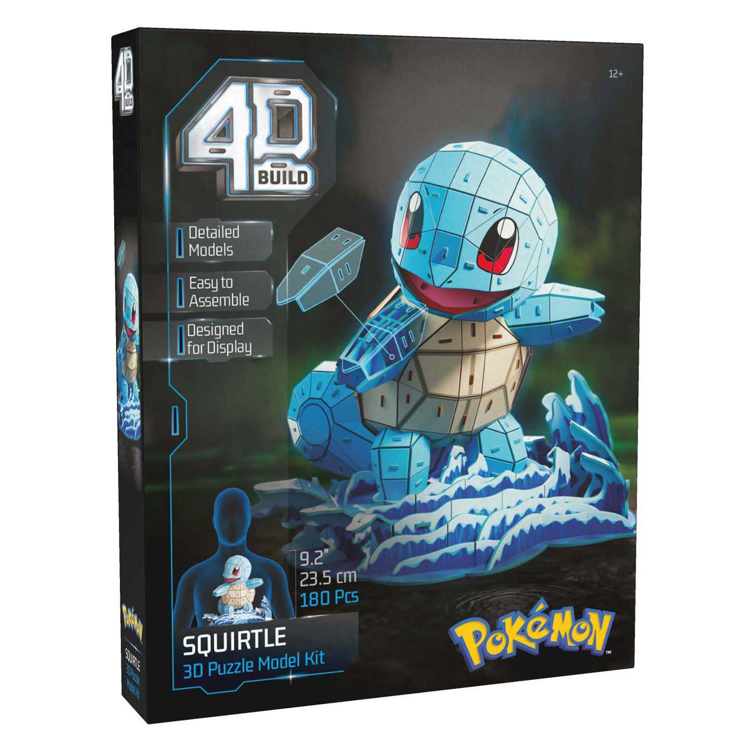 Kit de construction Pokémon Squirtle 4D Build - 180dlg.