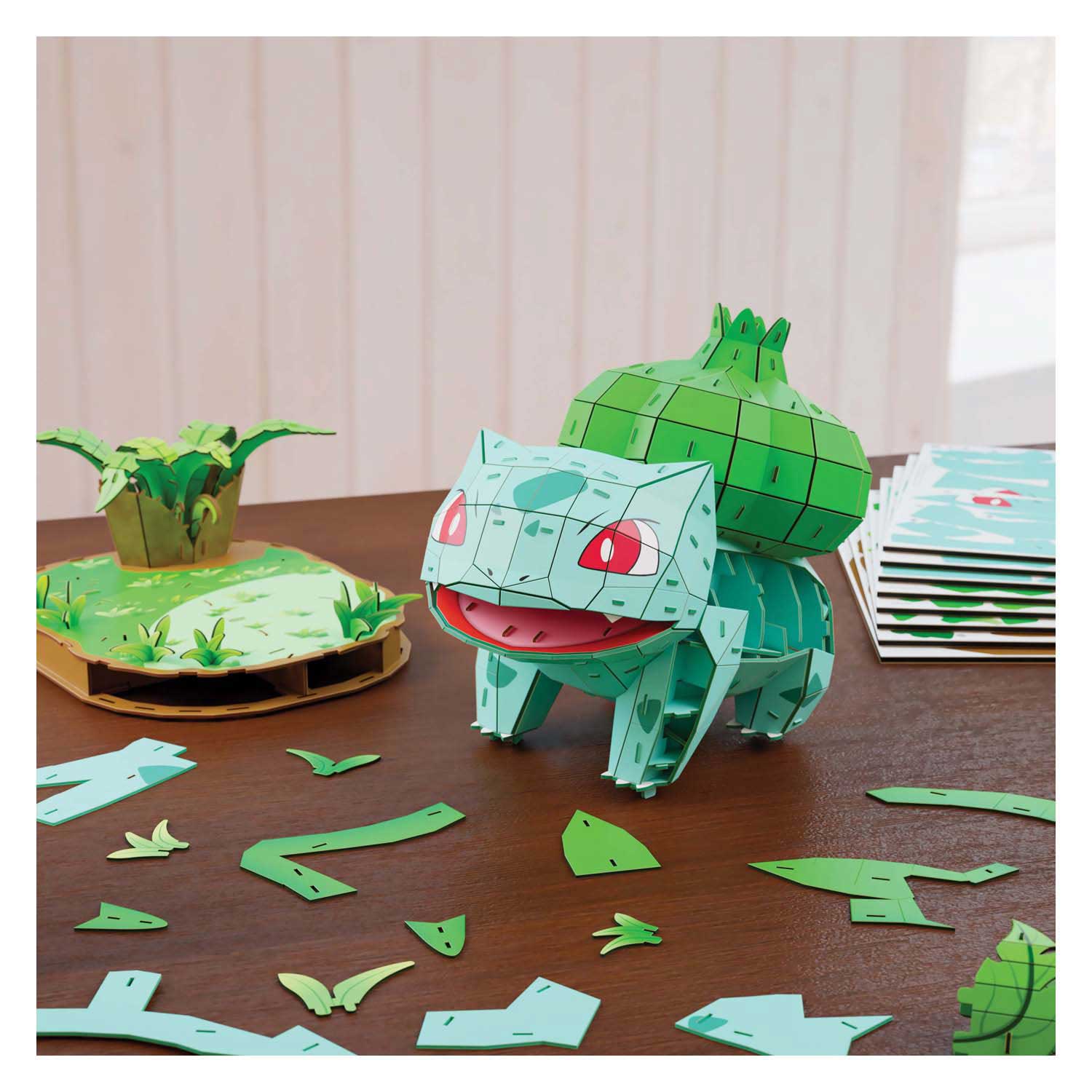 Kit de construction Pokémon Bulbasaur 4D Build - 195dlg,
