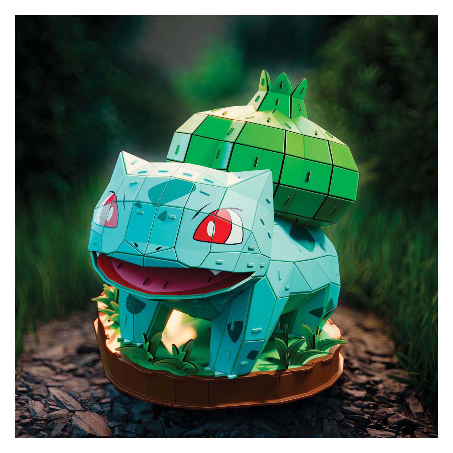 Kit de construction Pokémon Bulbasaur 4D Build - 195dlg,