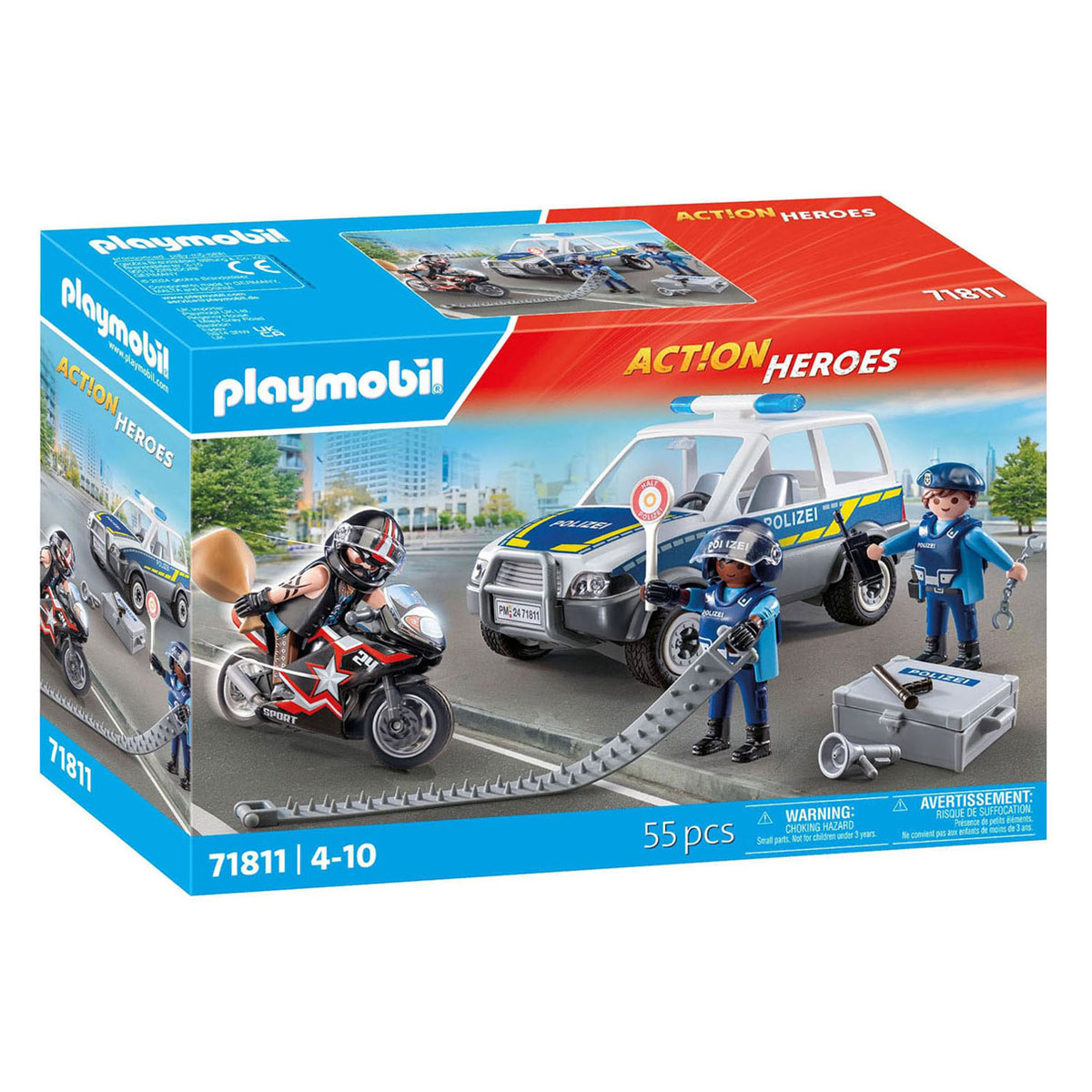 Playmobil Action Heroes Polizeieinsatz - 71811