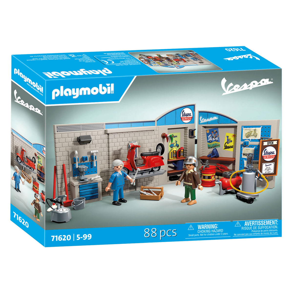 Playmobil 60s Vespa Garage - 71620