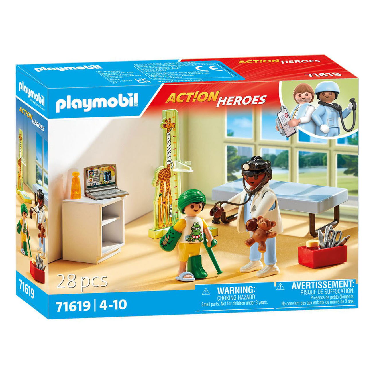 Playmobil Kinderarts met Teddybeer - 71619