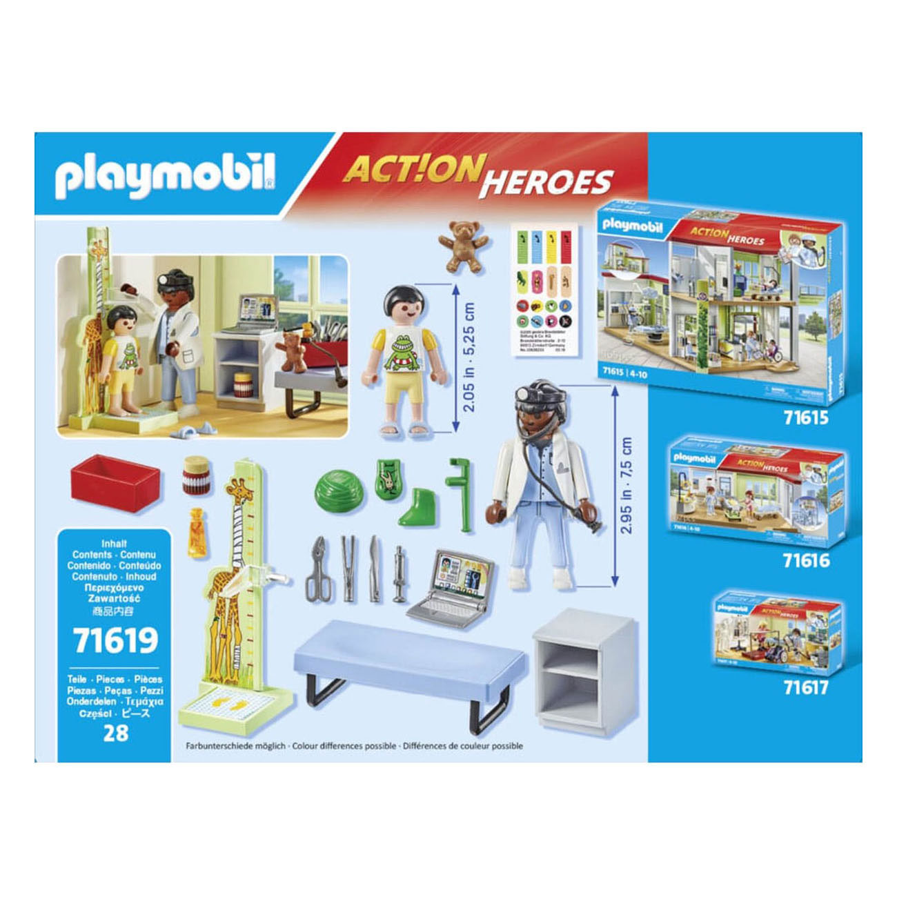 Playmobil Kinderarts met Teddybeer - 71619