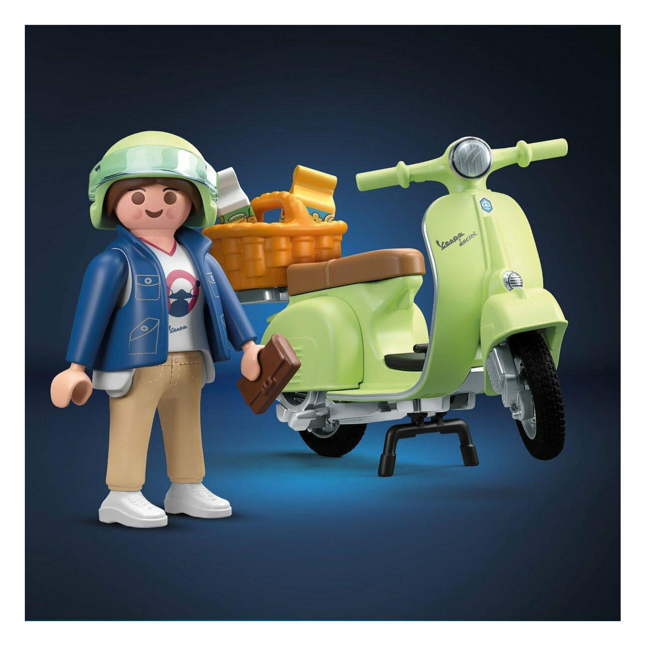 Playmobil 1969 Vespa 150 Sprint Veloce vert - 71622