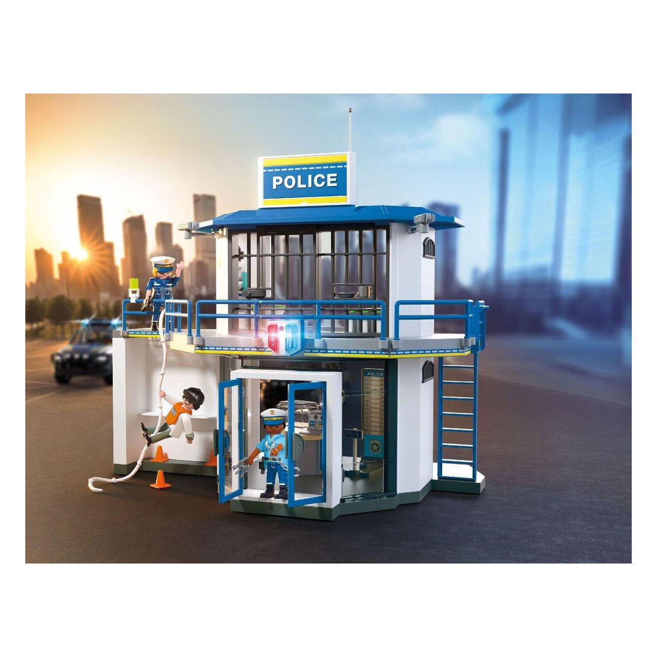 Playmobil City Action Polizeistation mit Ermittlungsraum - 71875