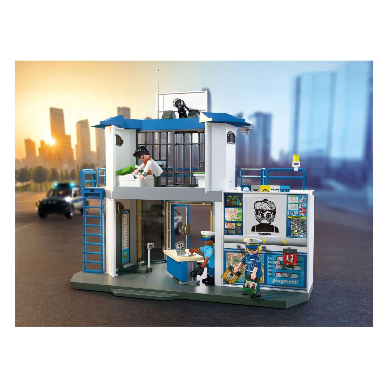 Playmobil City Action Polizeistation mit Ermittlungsraum - 71875