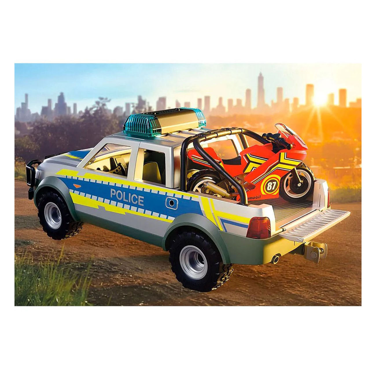 Playmobil City Action Verfolgungsjagd mit Polizeiabholservice - 71876