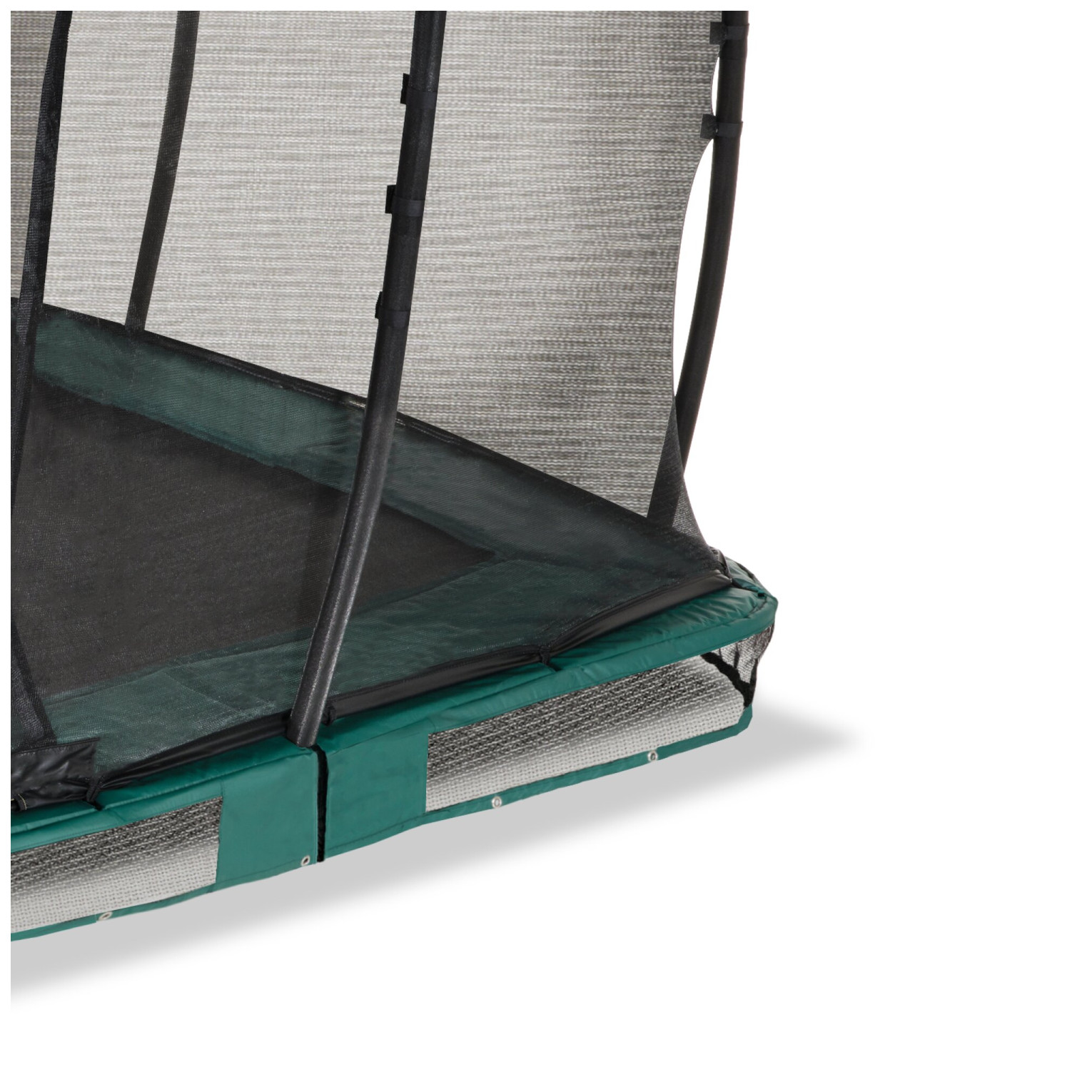 EXIT Allure Premium inground trampoline 214x366cm - groen