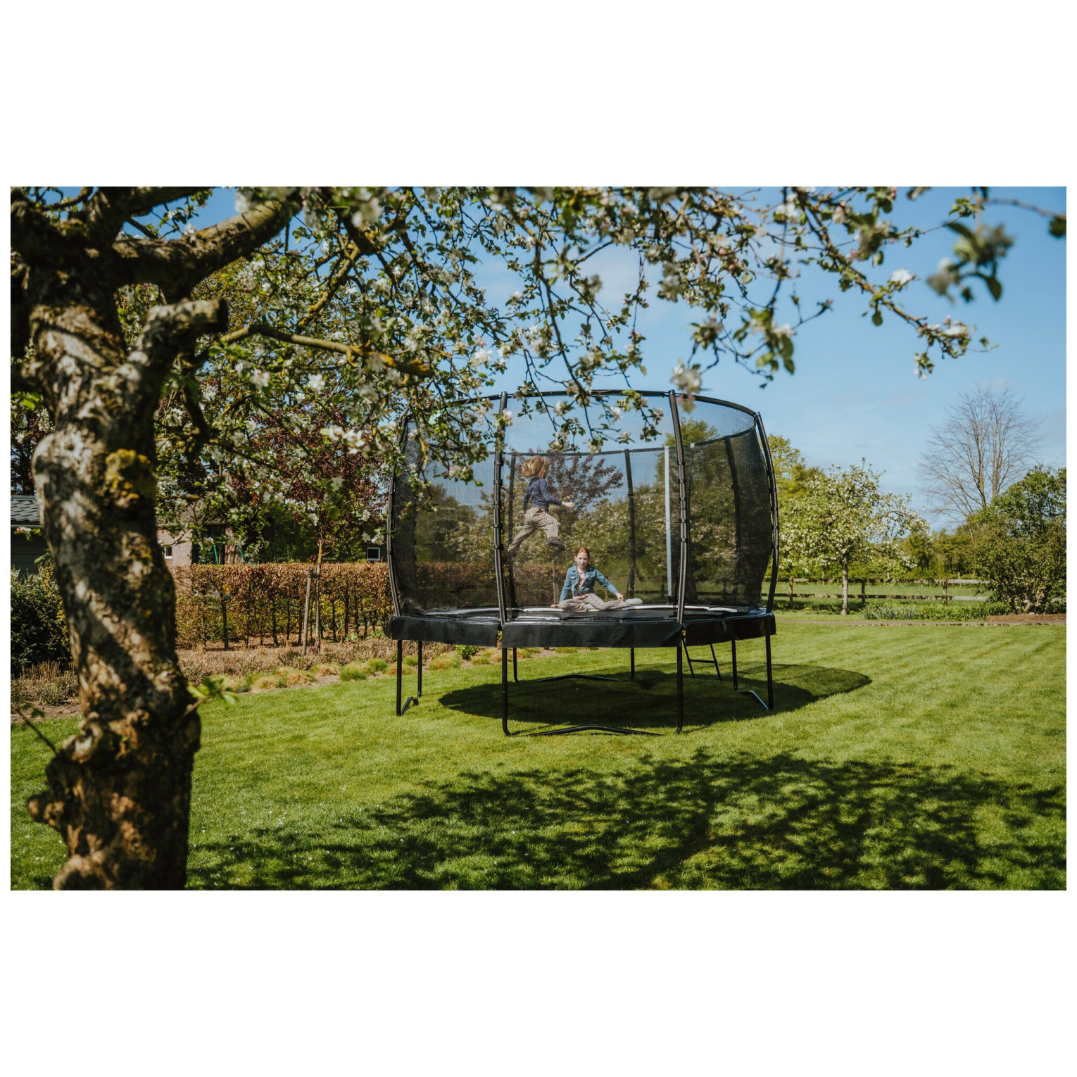 EXIT Allure Classic trampoline ø366cm - zwart
