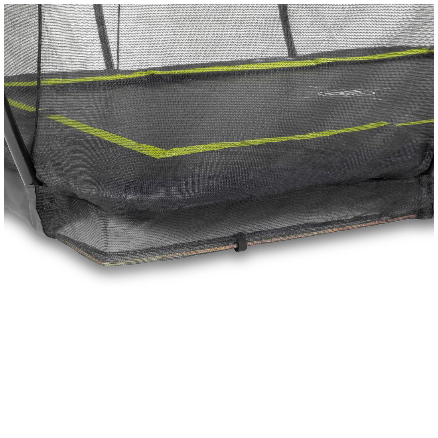 EXIT Silhouette inground trampoline 244x366cm met veiligheid