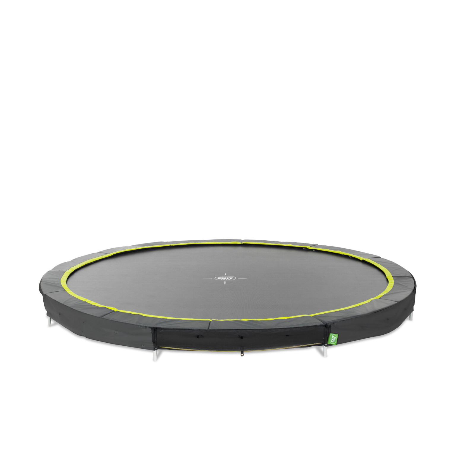 EXIT Silhouette inground sports trampoline ø366cm - zwart