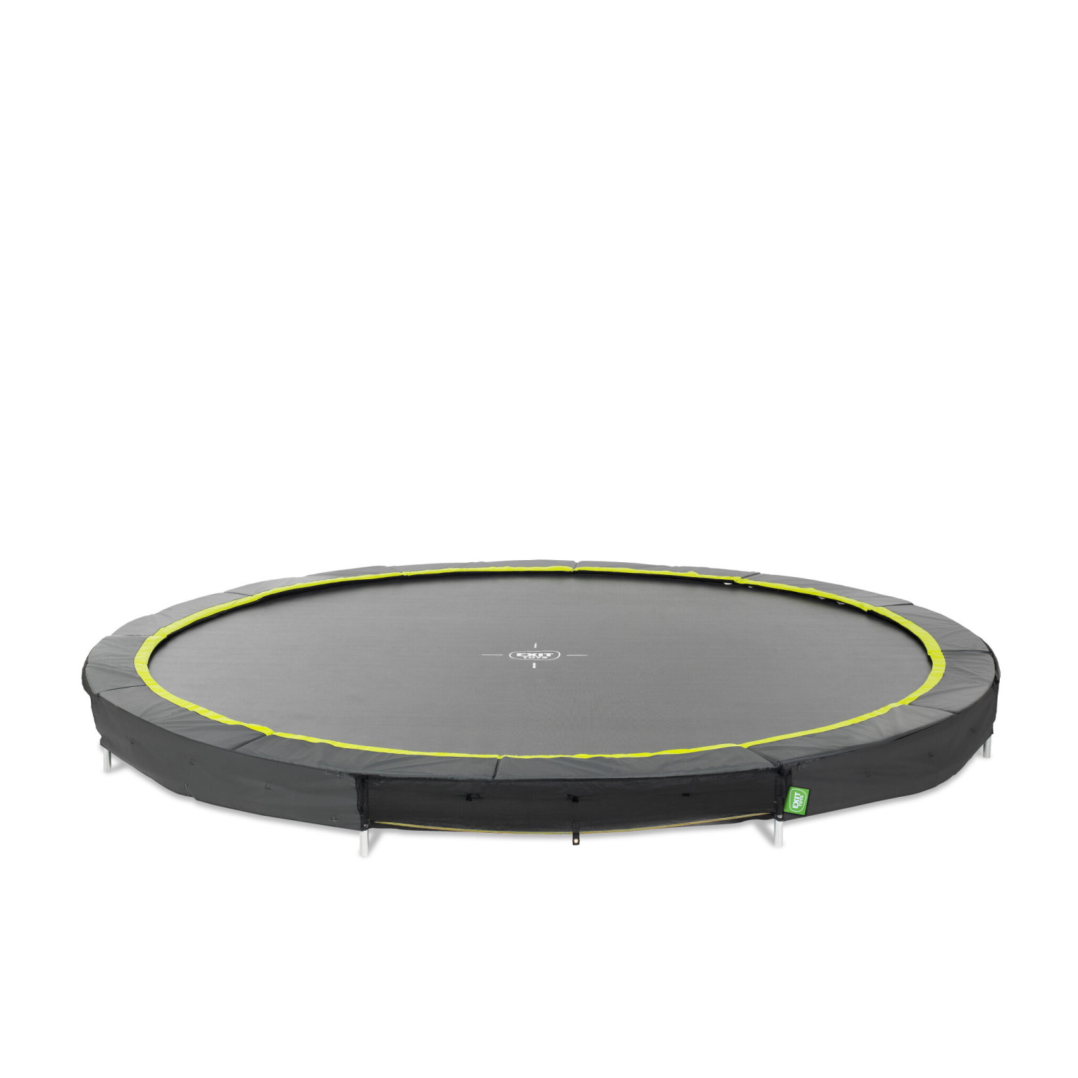 EXIT Silhouette inground sports trampoline ø427cm - zwart