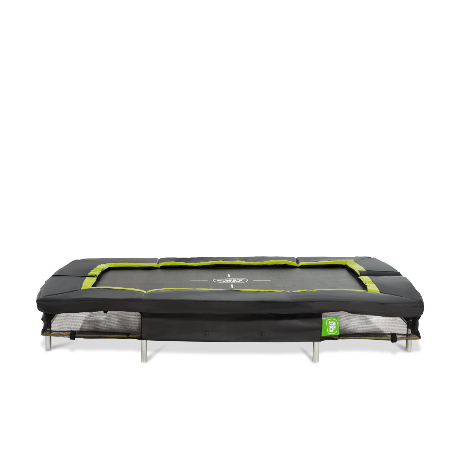 EXIT Silhouette inground sports trampoline 153x214cm - zwart
