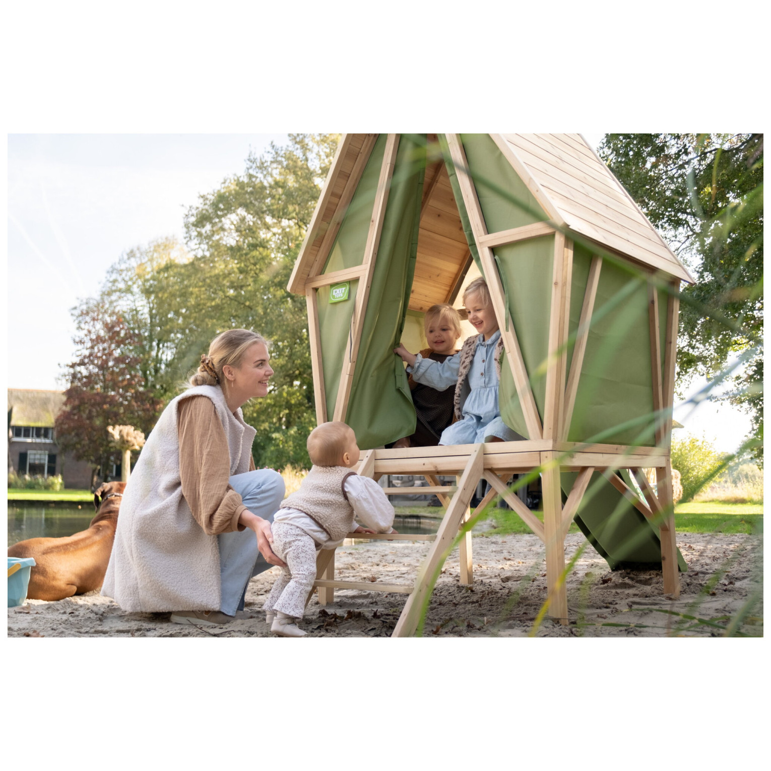 EXIT Yuki 300 speelhuis met glijbaan