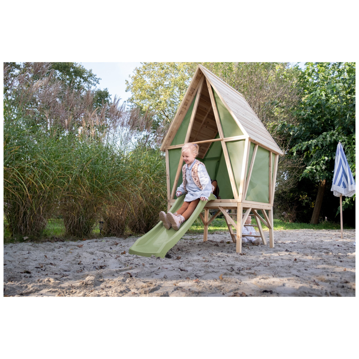 EXIT Yuki 300 speelhuis met glijbaan