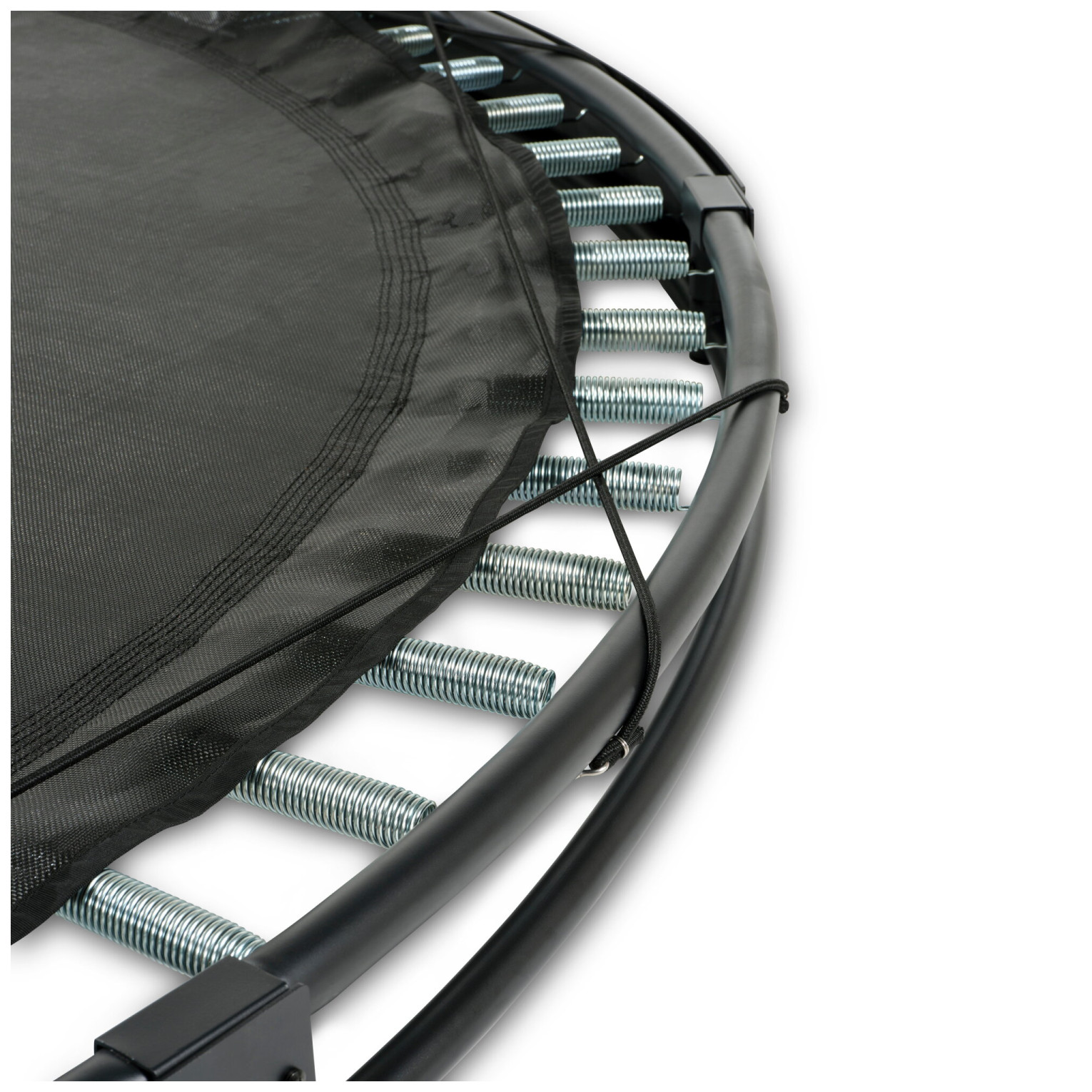 EXIT InTerra groundlevel sports trampoline ø244cm - zwart