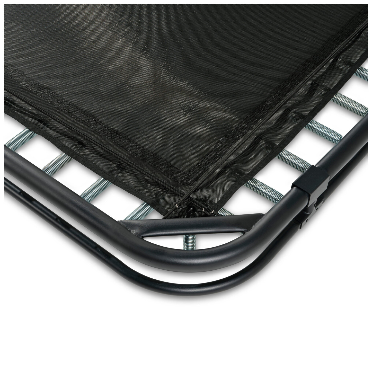 EXIT InTerra groundlevel sports trampoline 244x366cm - zwart