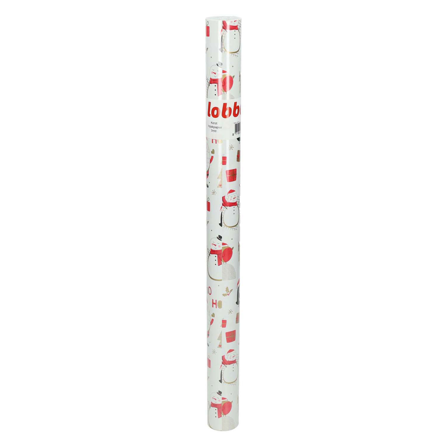 Kerst Inpakpapier, 3mtr. Kerst Inpakpapier, 3mtr.