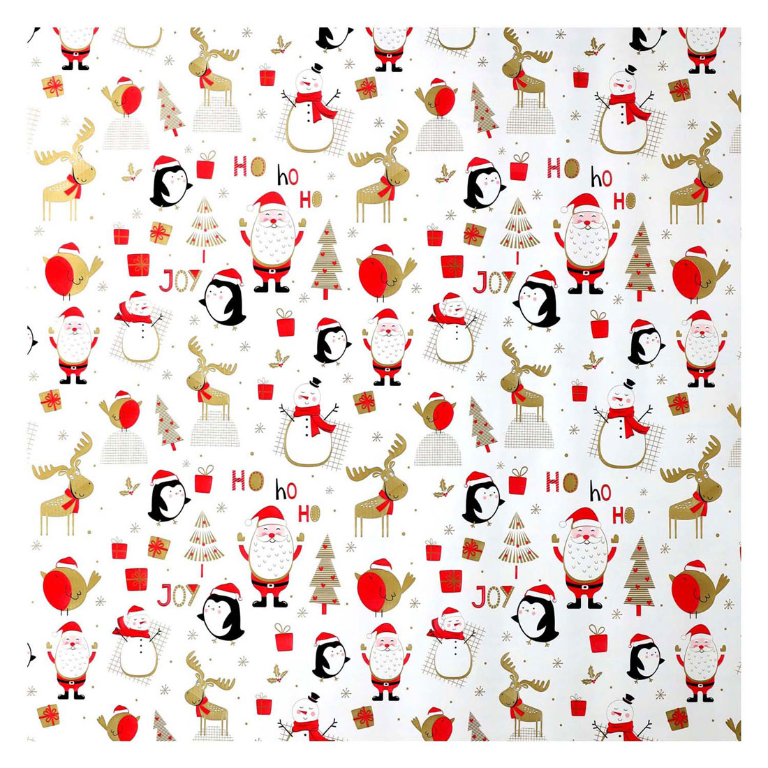 Kerst Inpakpapier, 3mtr.