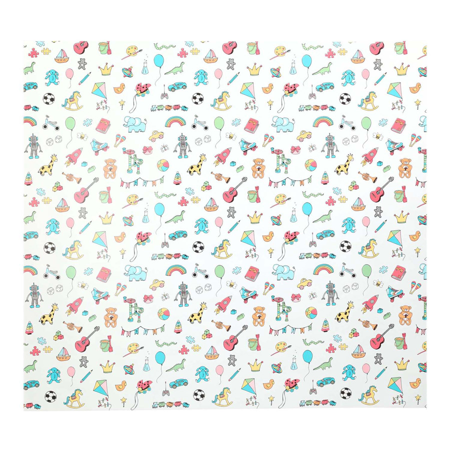 Lobbes Inpakpapier Speelgoed, 3mtr