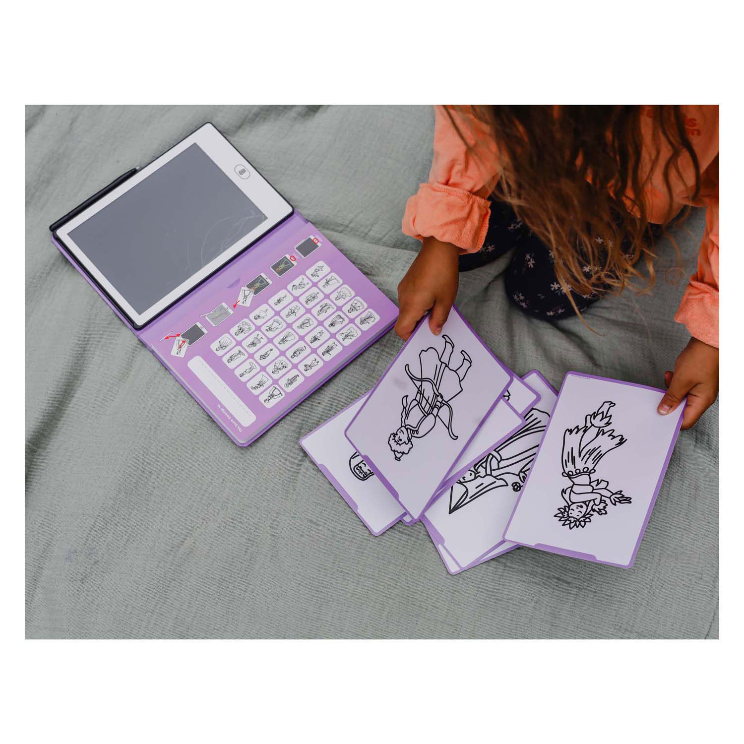 Kidywolf Kidydraw Overtrekboek Roze