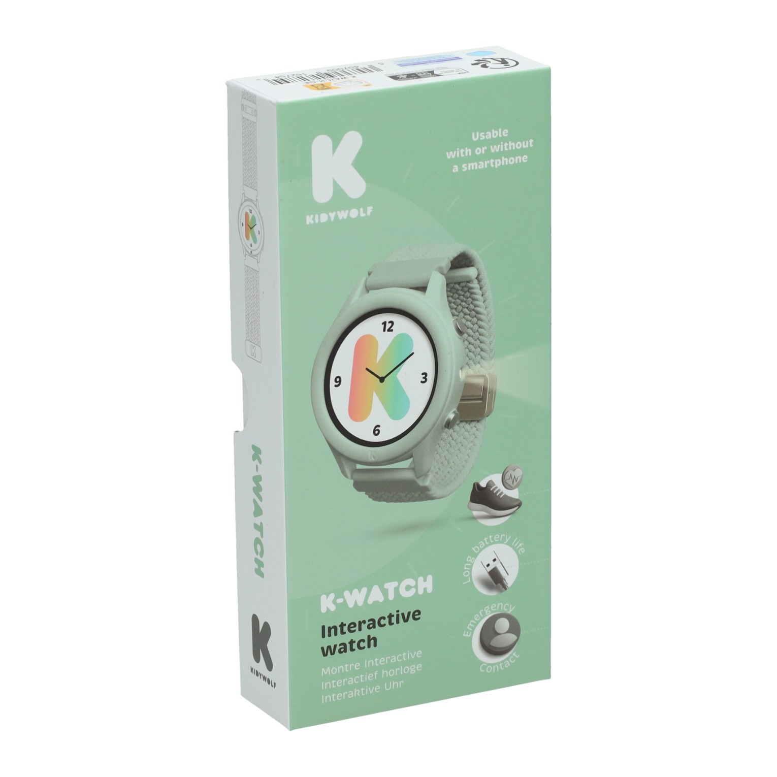 Kidywolf Kidywatch Smartwatch Groen